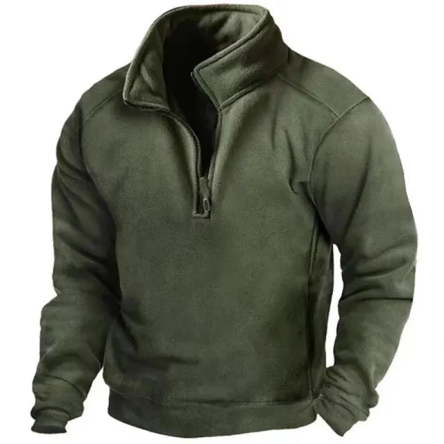 Men’s Half-Zip Knit Sweater