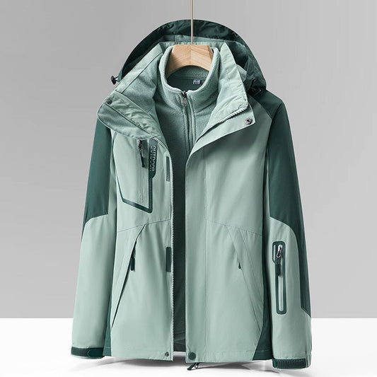 Women’s Waterproof Zip-Up Outdoor Jacket