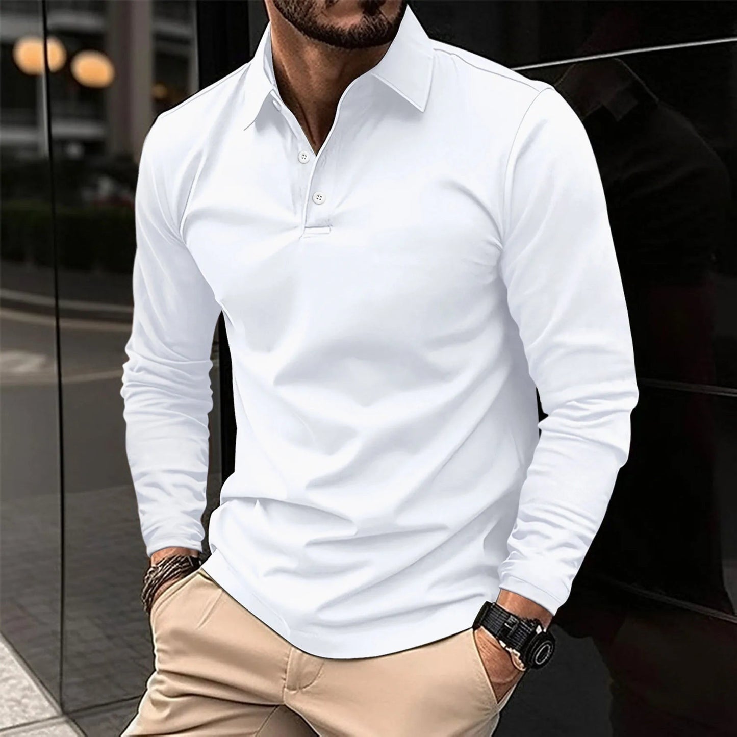Men’s Classic Long-Sleeve Shirt