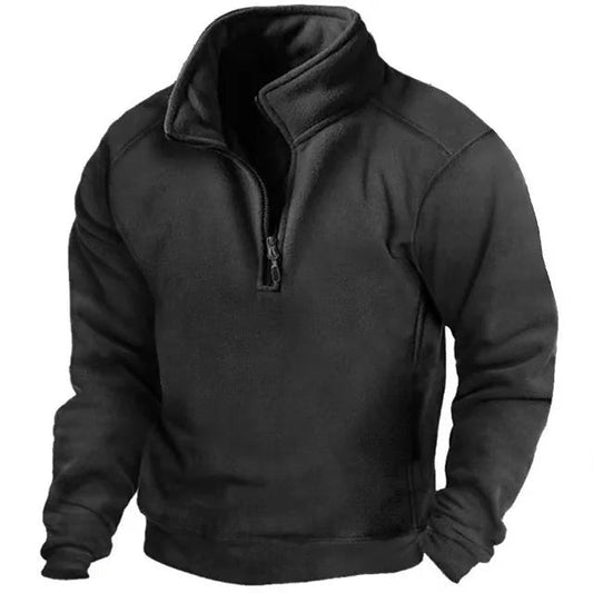 Men’s Half-Zip Knit Sweater