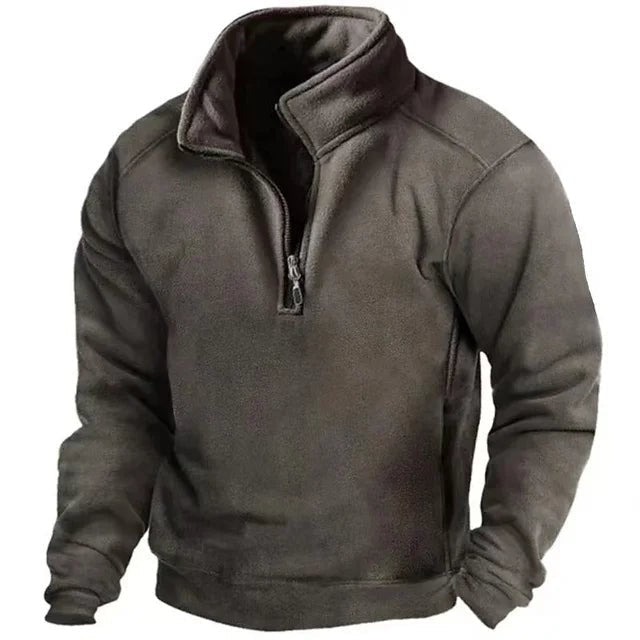 Men’s Half-Zip Knit Sweater